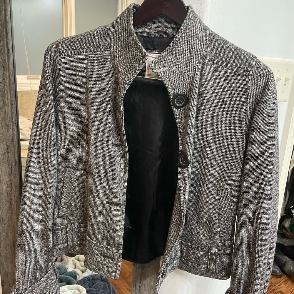 Old Navy Women’s Gray Button-Up Jacket